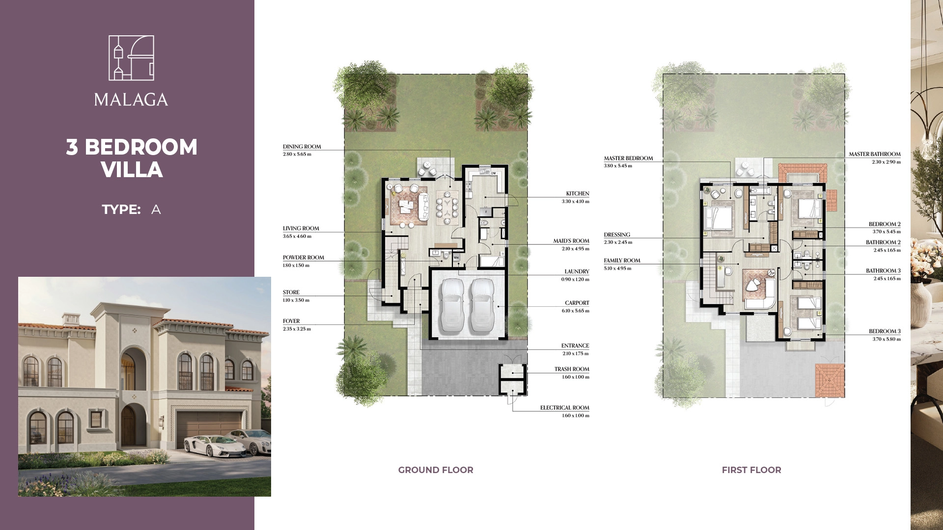 3 BR - Type A